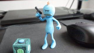 Here’s how to 3D print your own Mr. Meeseeks from <i>Rick & Morty</i>